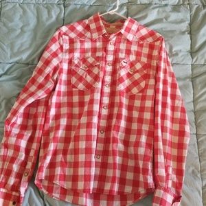 Hollister Mens longsleve button down